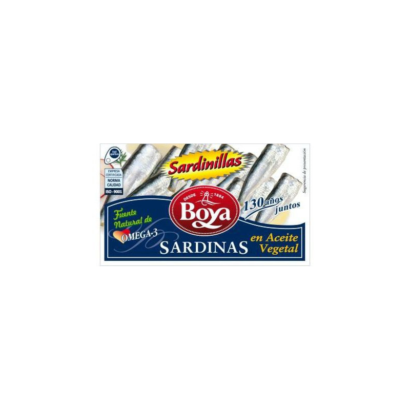 SARDINILLAS EN ACEITE VEGETAL LATA RR-90